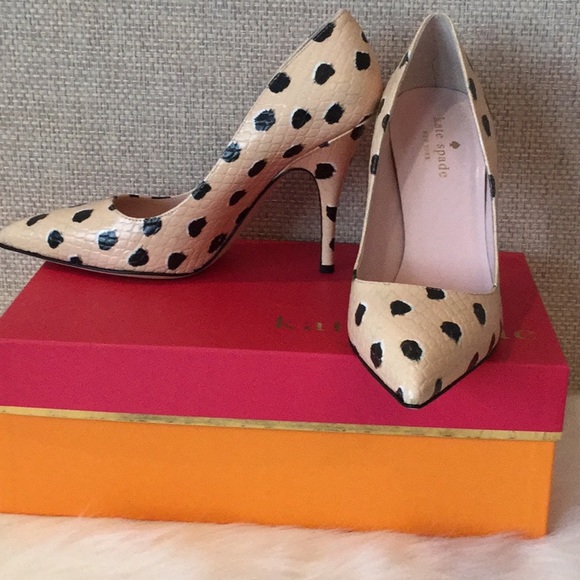 kate spade Shoes - Kate Spade Licorice Heels NWT